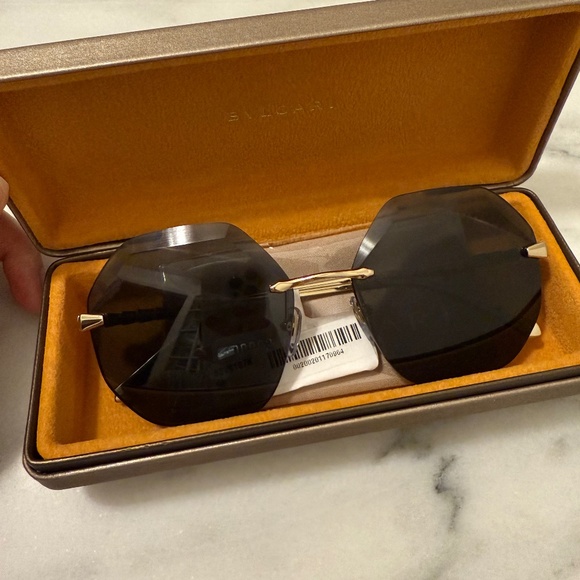 BVLGARI | Accessories | Bvlgari 687k Gold Dark Grey  display picture 1